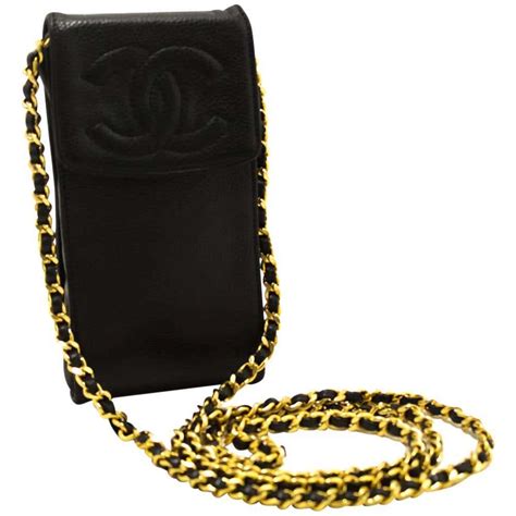 custom chanel phone case|chanel phone case with strap.